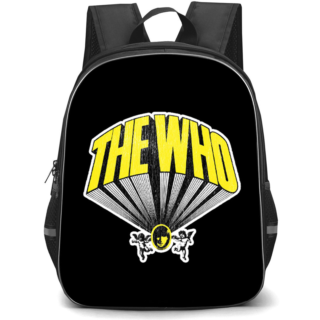 The Who Backpack School Bag StudentPack - The Who Custom Logo Sticker