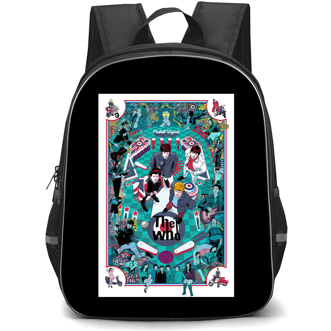 The Who Backpack School Bag StudentPack - The Who The Art Of Christopher Sticker