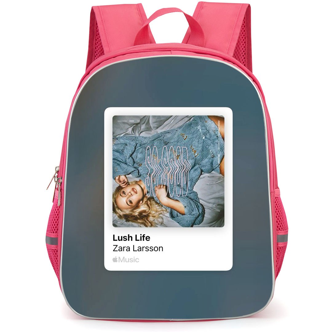 Zara Larsson Backpack School Bag StudentPack - Zara Larsson Audio Track Of Lush Life Song Poster