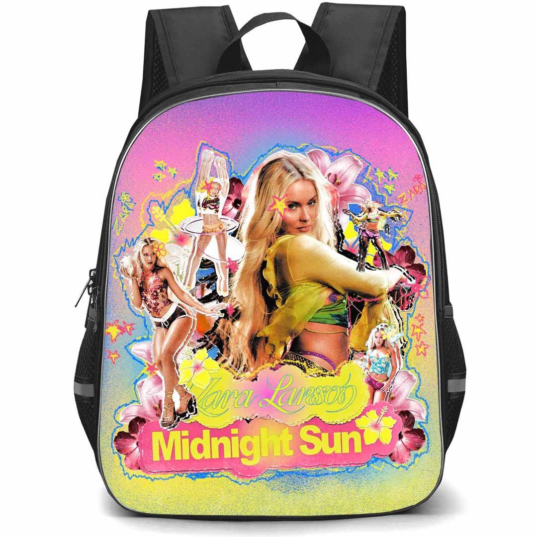 Zara Larsson Backpack School Bag StudentPack - Zara Larsson Mid Night Sun Album Cover Poster