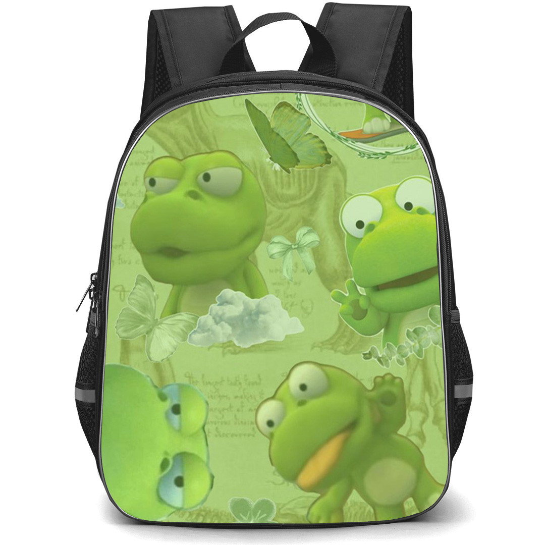 Pororo The Little Penguin Crong Backpack School Bag StudentPack - Pororo The Little Penguin Crong Collage Poster