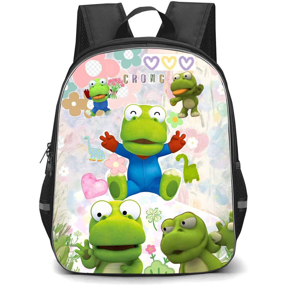 Pororo The Little Penguin Crong Backpack School Bag StudentPack - Pororo The Little Penguin Crong Collage Text Poster