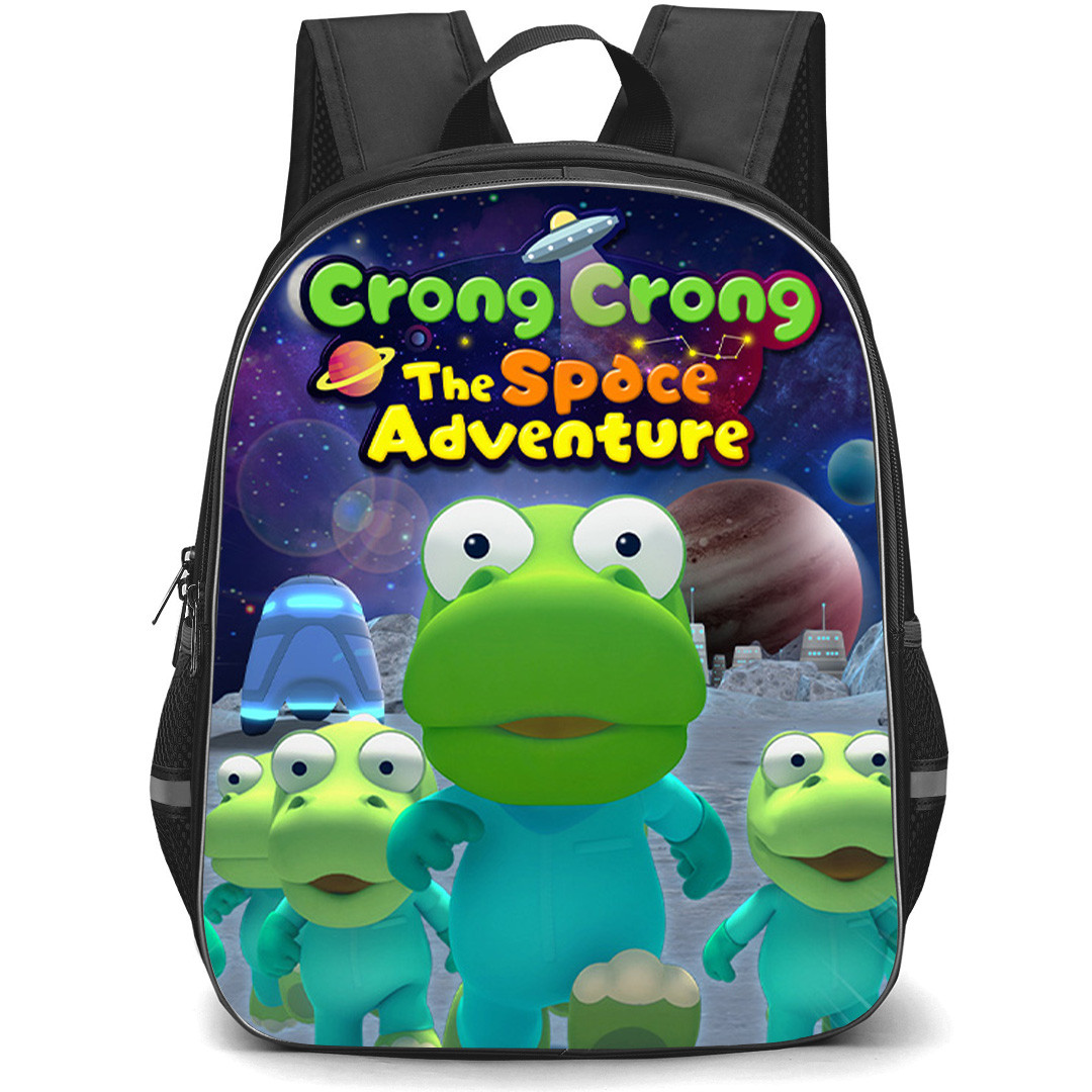Pororo The Little Penguin Crong Backpack School Bag StudentPack - Pororo The Little Penguin Crong The Space Adventure Poster