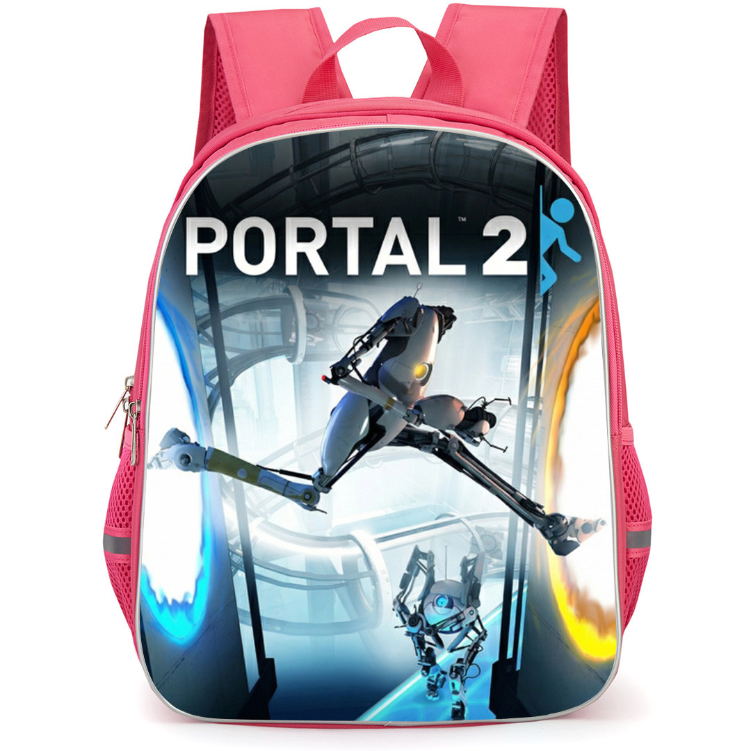 Portal Backpack School Bag StudentPack - Portal Game Cover Art Poster