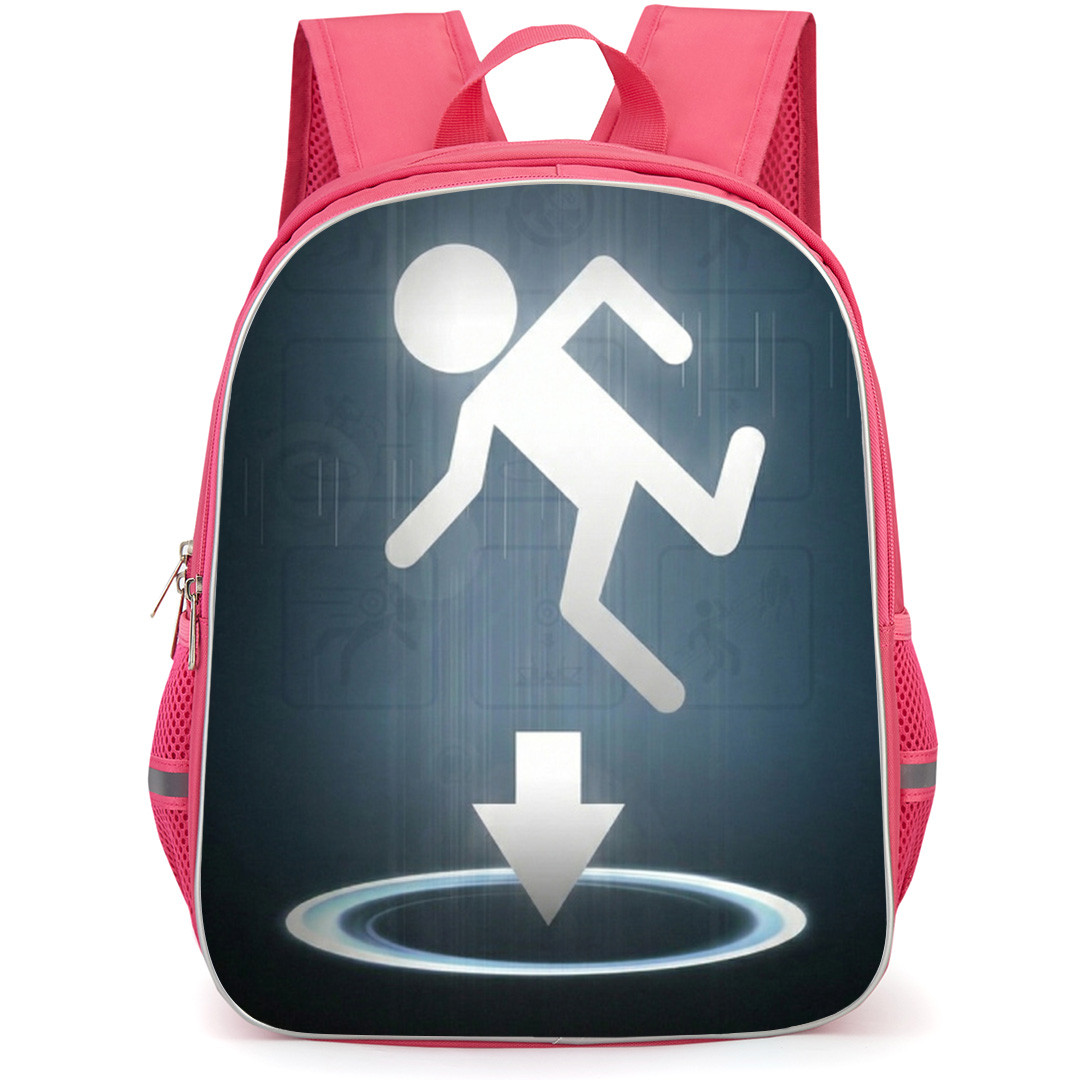 Portal Backpack School Bag StudentPack - Portal Game Icon Series Poster
