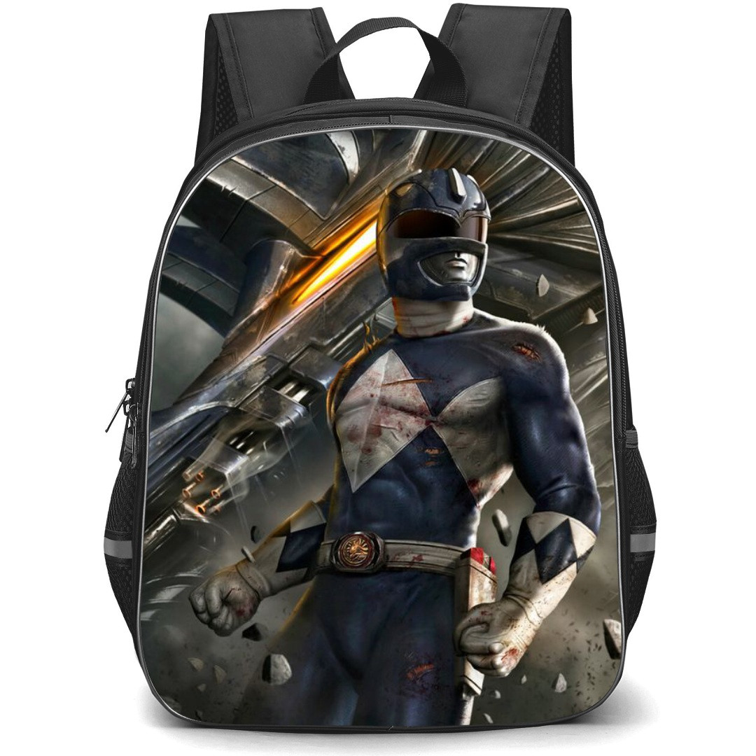 Mighty Morphin Power Rangers Backpack StudentPack - Power Rangers Blue Ranger Character Art