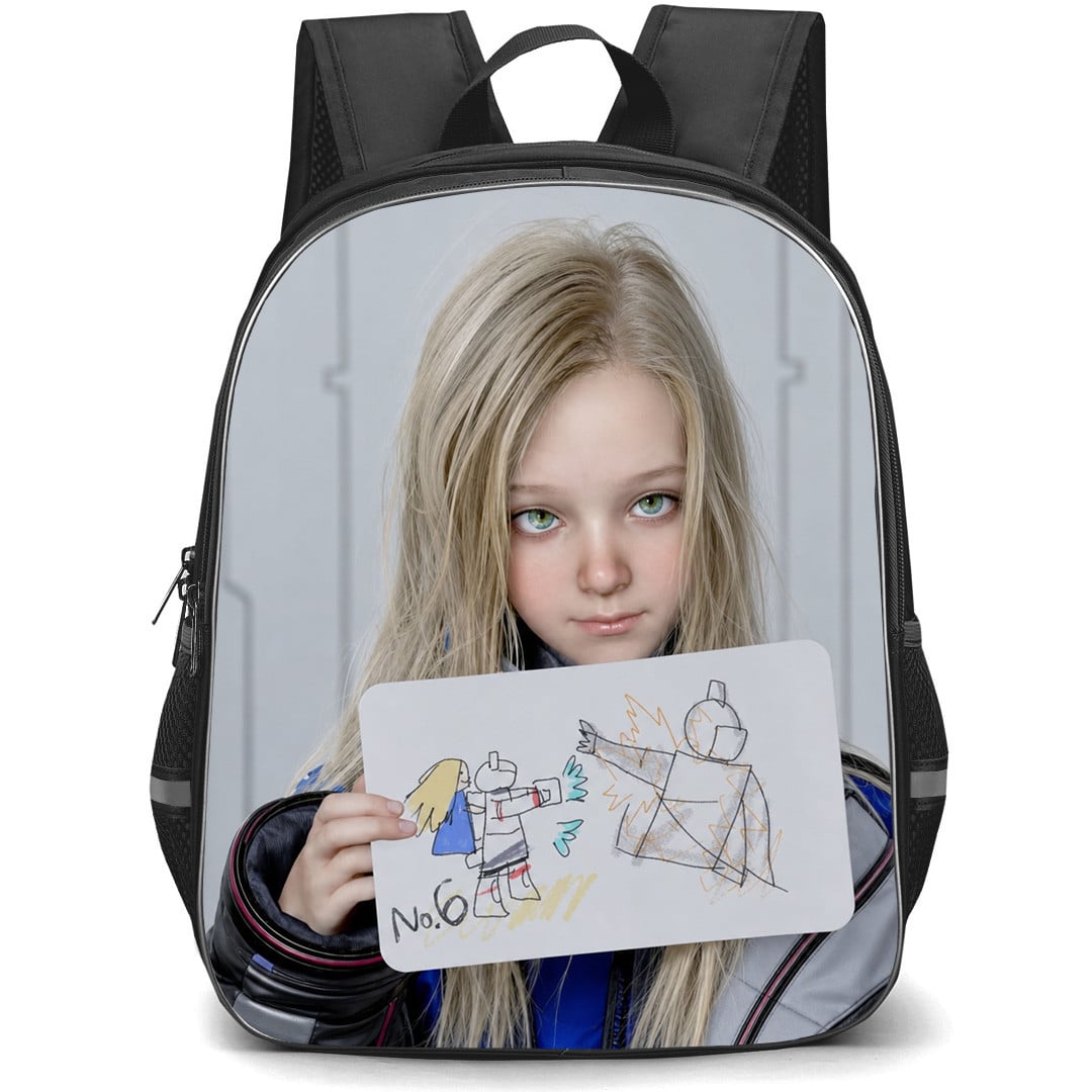 Pragmata Diana Backpack School Bag StudentPack - Diana Half Face Portrait