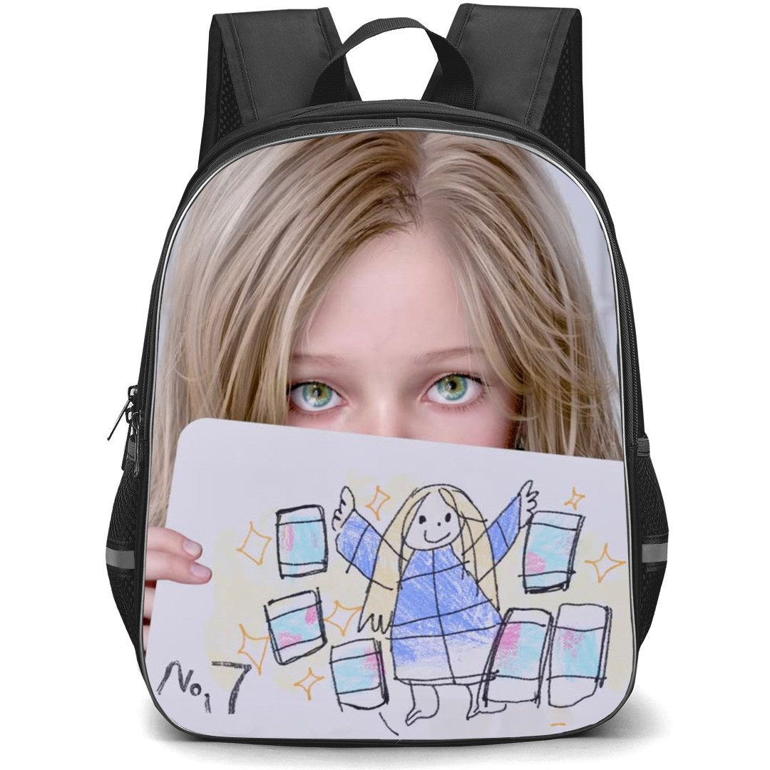 Pragmata Diana Backpack School Bag StudentPack - Diana Hold Drawing Portrait