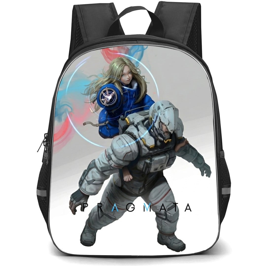 Pragmata Backpack School Bag StudentPack - Diana And Hugh Williams Attack Fierce Poster