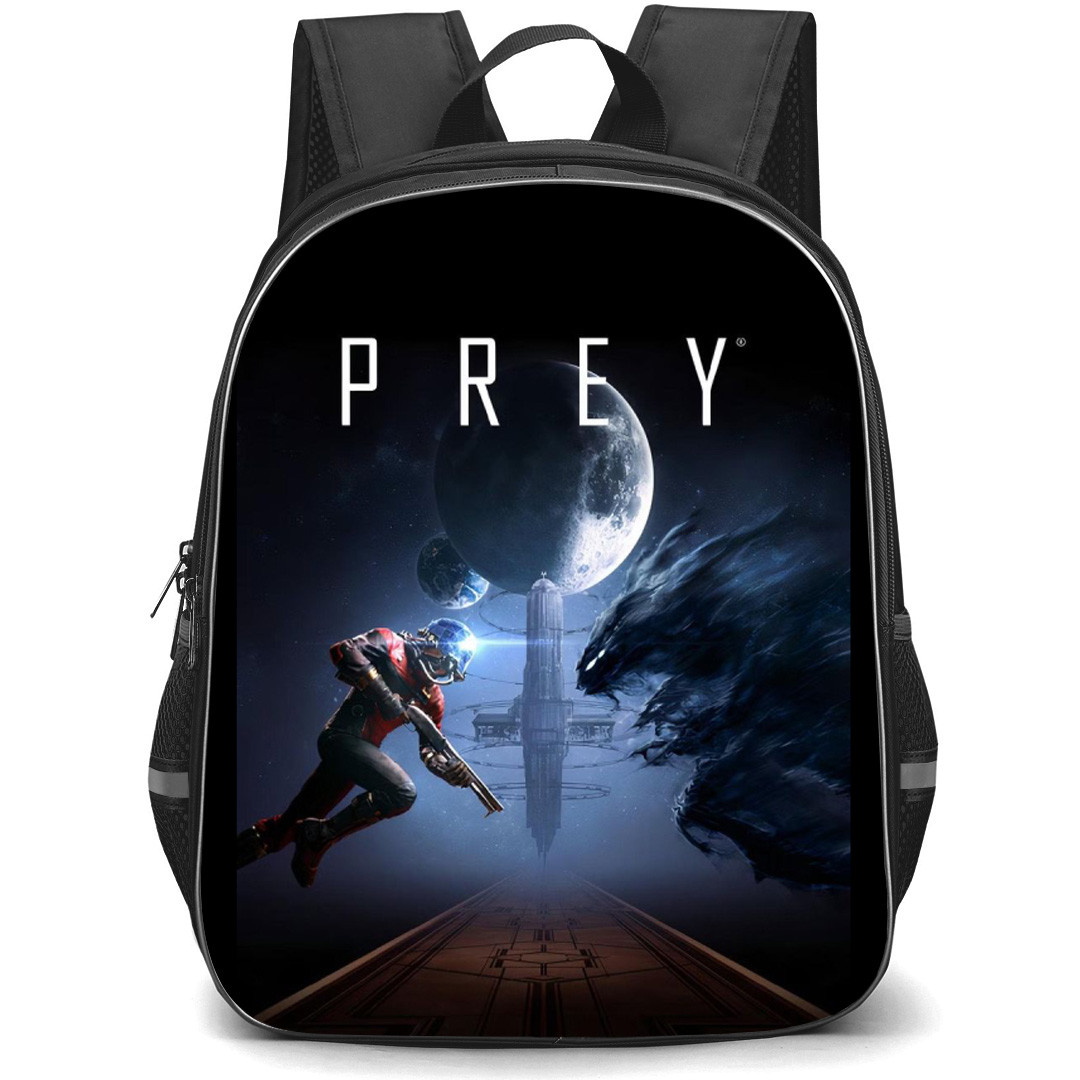 Prey Morgan Yu Backpack School Bag StudentPack - Morgan Yu Facing Typhon