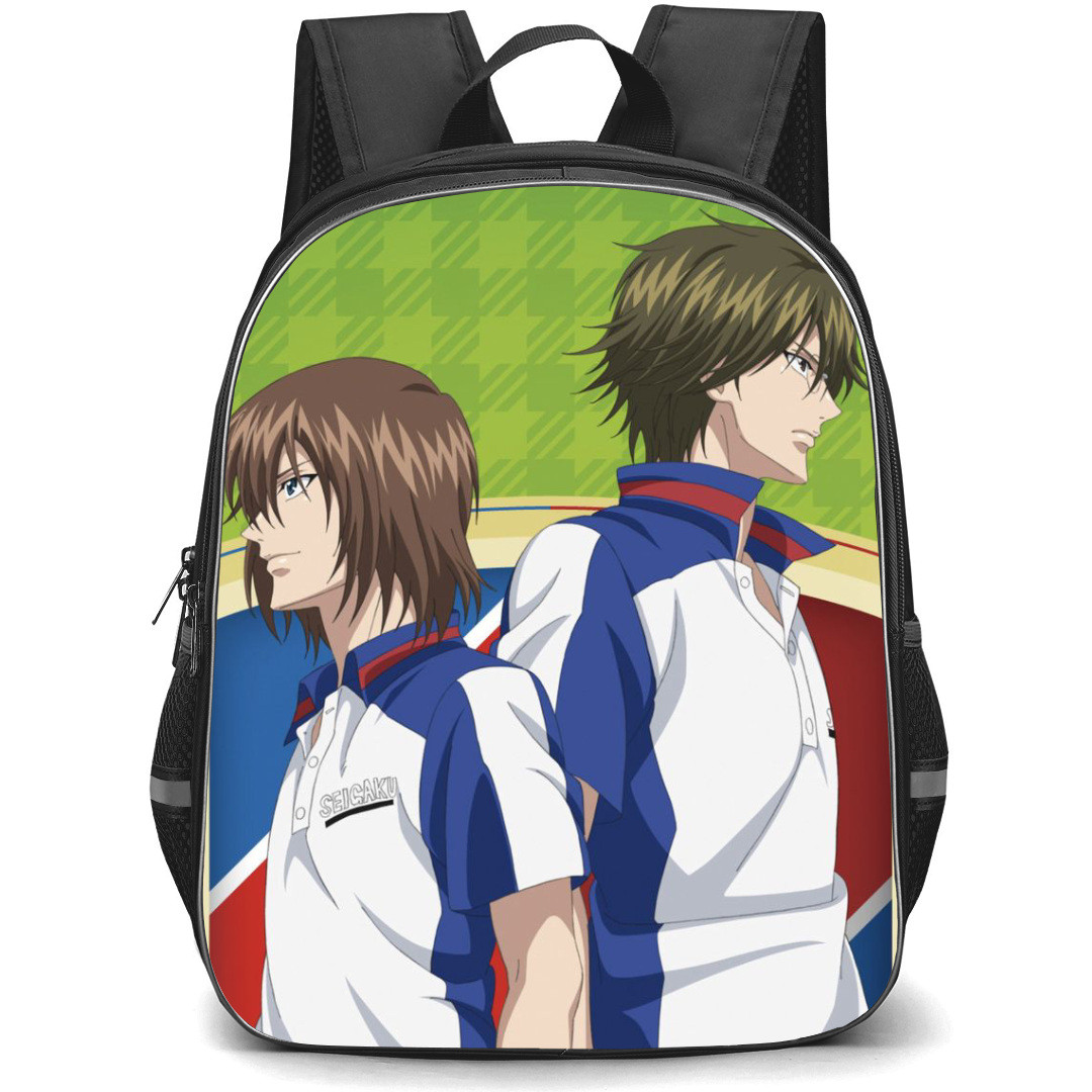 The Prince of Tennis Backpack StudentPack - Shusuke Fuji Kunimitsu Tezuka Side Portrait