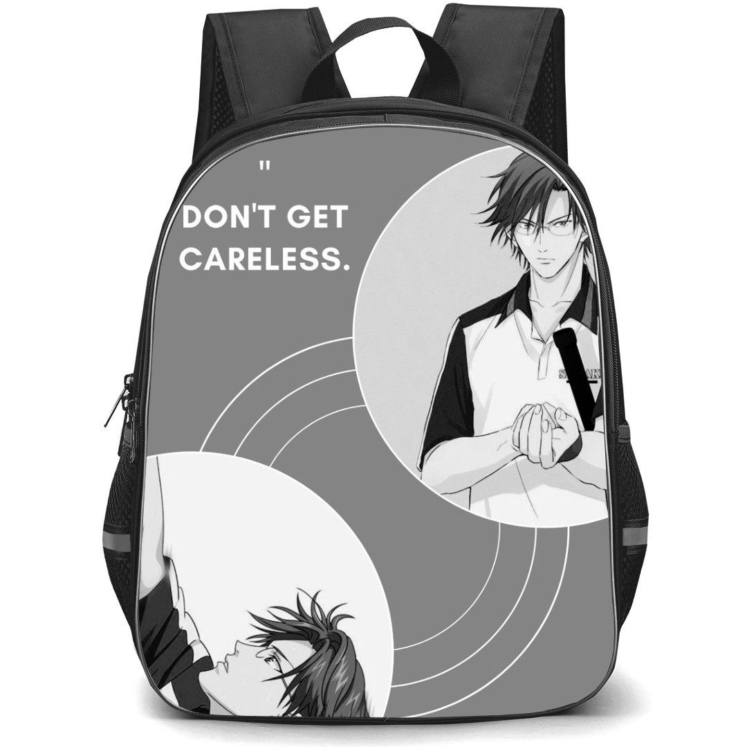 The Prince of Tennis Kunimitsu Tezuka Backpack StudentPack - Don't Get Careless
