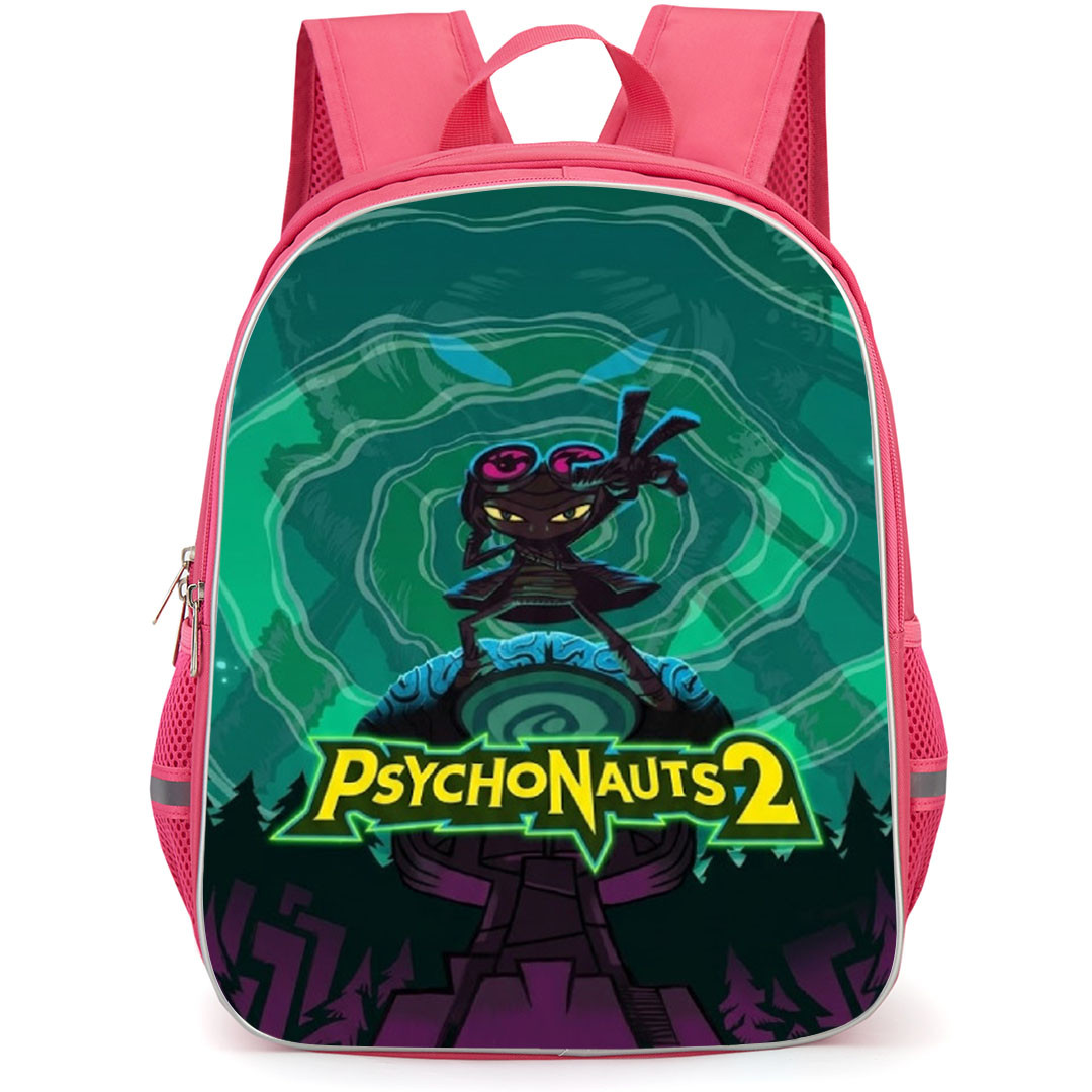 Psychonauts Backpack School Bag StudentPack - Psychonauts 2 Power Stance Game Poster