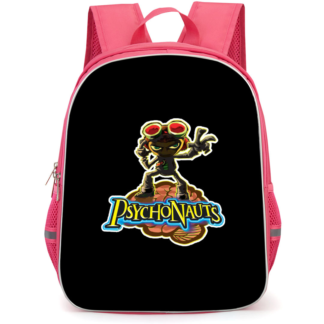 Psychonauts Backpack School Bag StudentPack - Psychonauts Fierce Game Logo Sticker