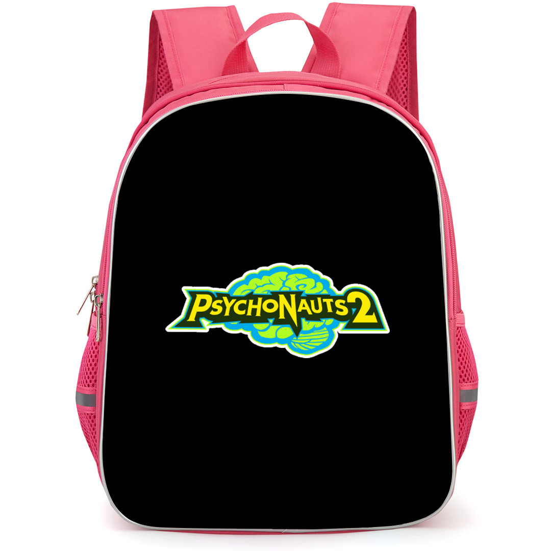 Psychonauts Backpack School Bag StudentPack - Psychonauts Logo Wordmark Sticker