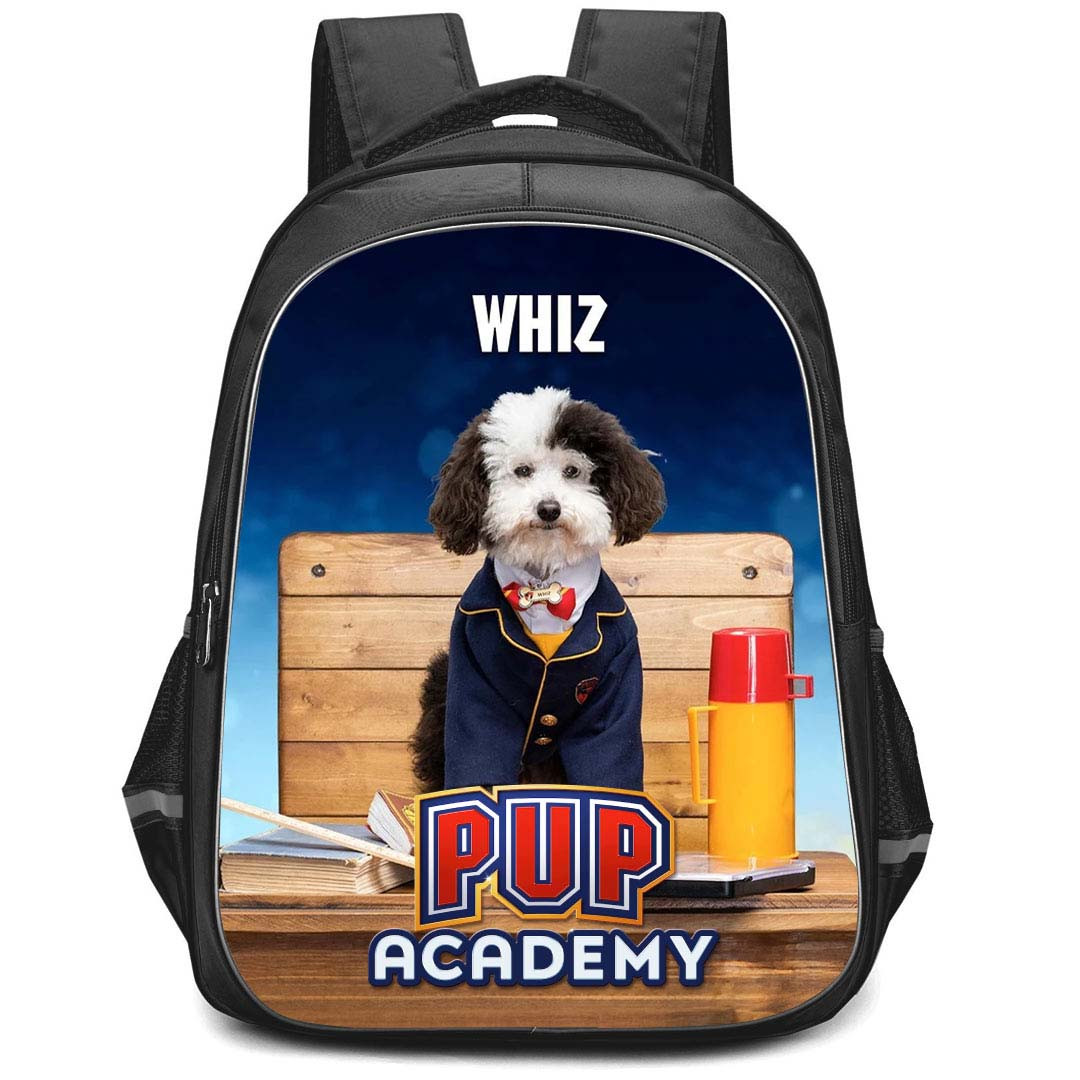Pup Academy Whiz Backpack StudentPack - Whiz Sitting The Smart And The Sensible One Poster