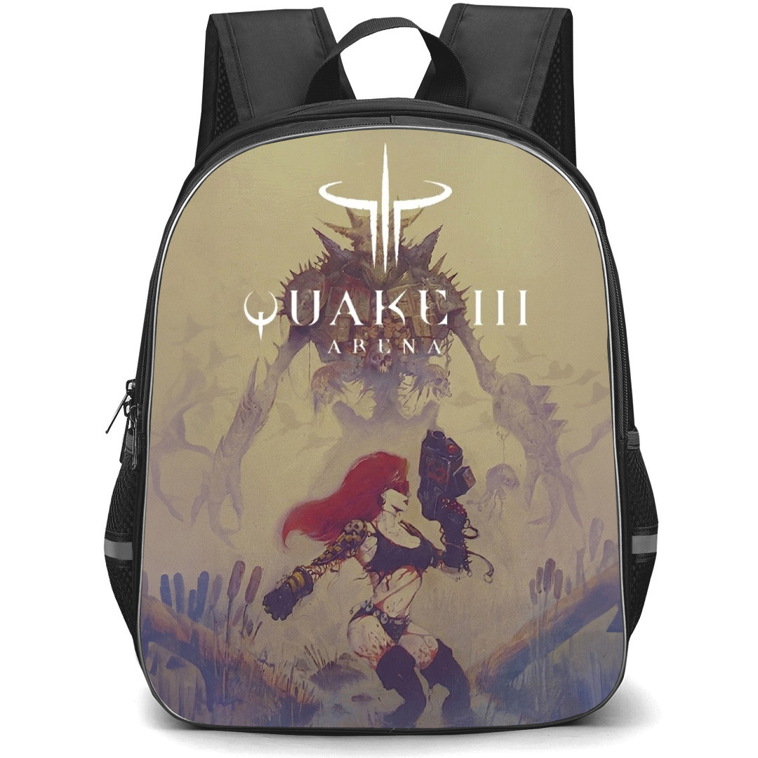 Quake Crash Backpack School Bag StudentPack - Crash Arena Series Poster