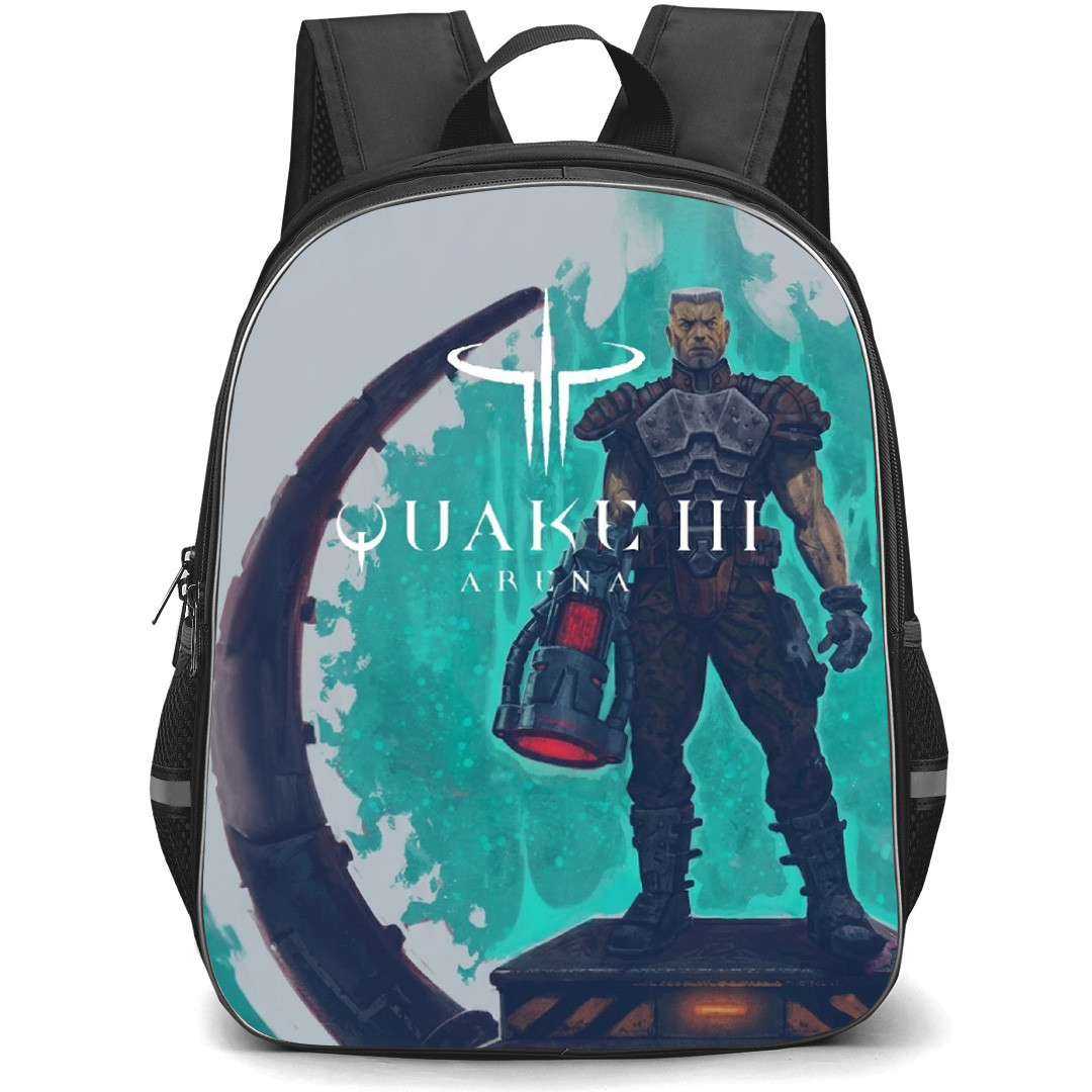 Quake Doom Backpack School Bag StudentPack - Doom Arena Fierce Portrait Series Poster