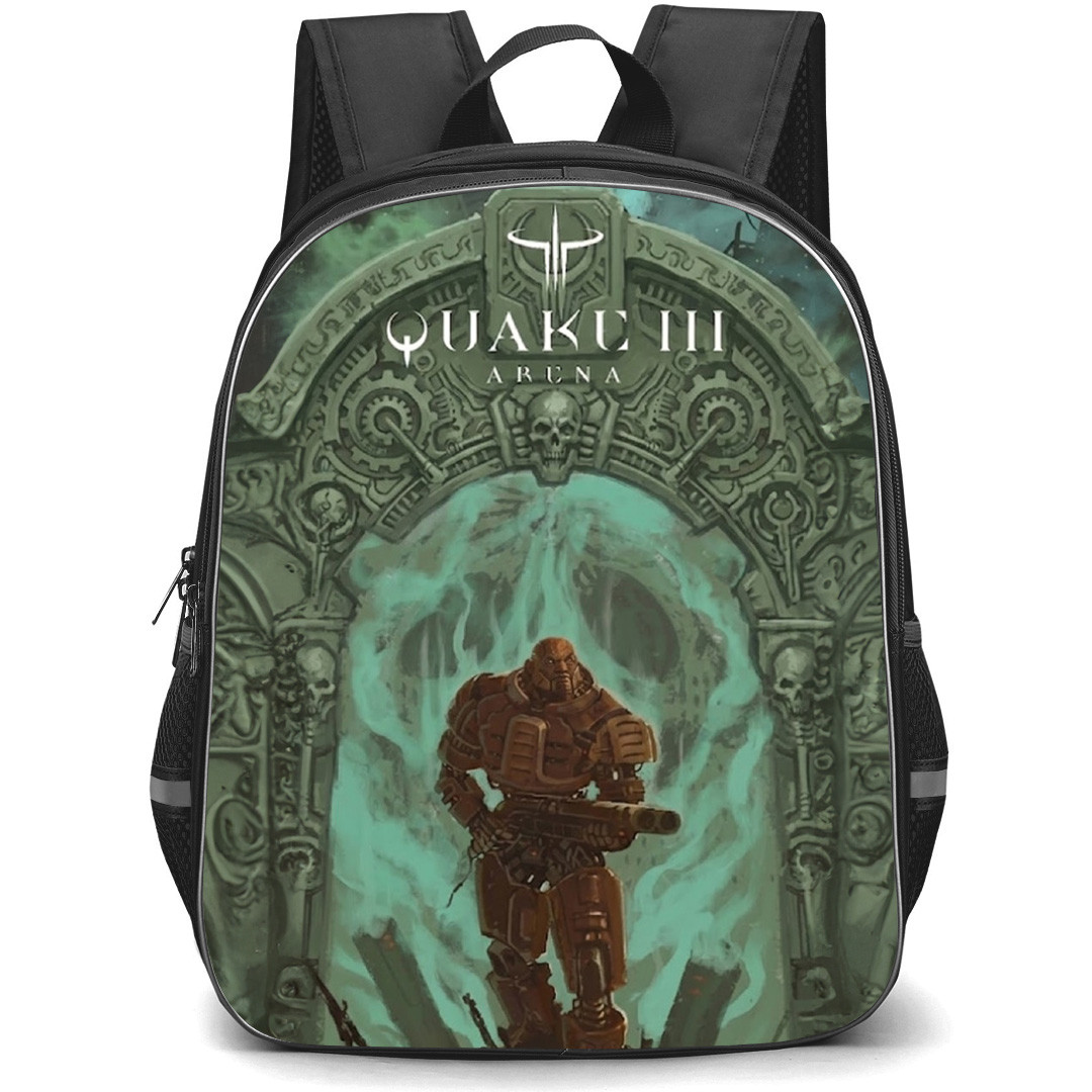 Quake Keel Backpack School Bag StudentPack - Keel Gate Portrait Game Poster