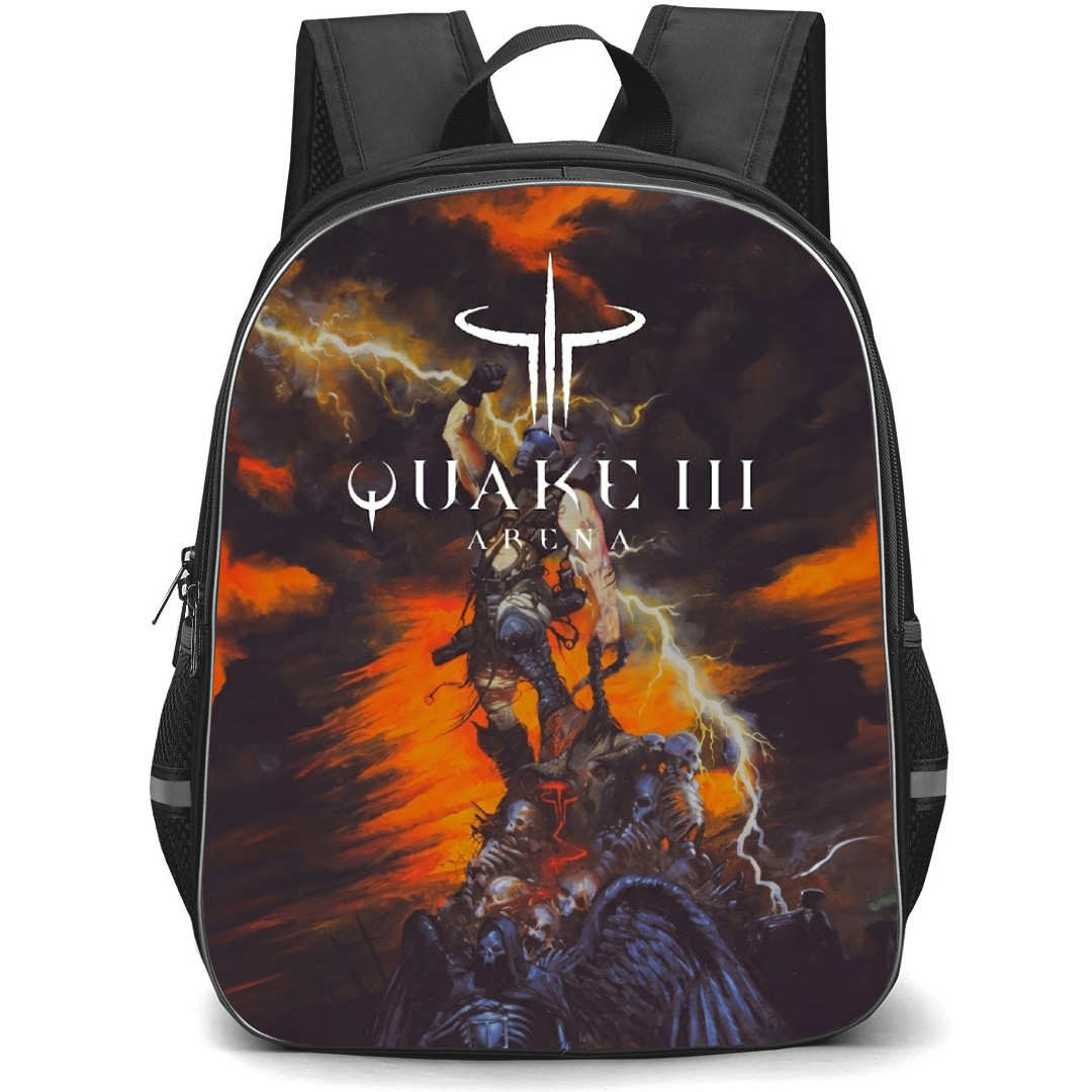 Quake Ranger Backpack School Bag StudentPack - Ranger Portrait Game Poster