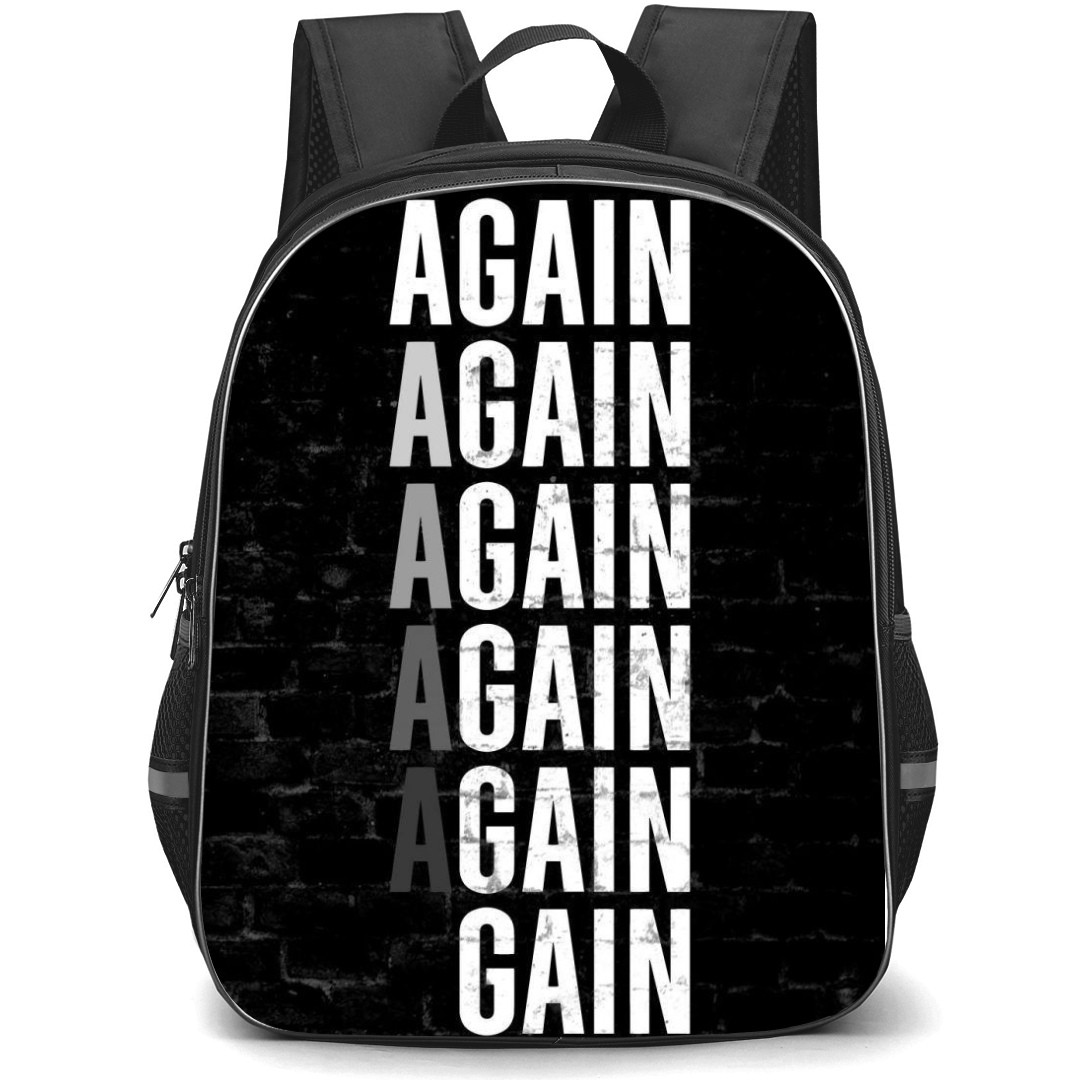 Quotes Backpack StudentPack - Quotes Again Word Art On Black Background