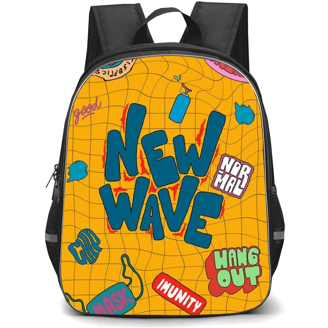 Quotes Backpack StudentPack - Quotes New Wave Cartoon Art Poster