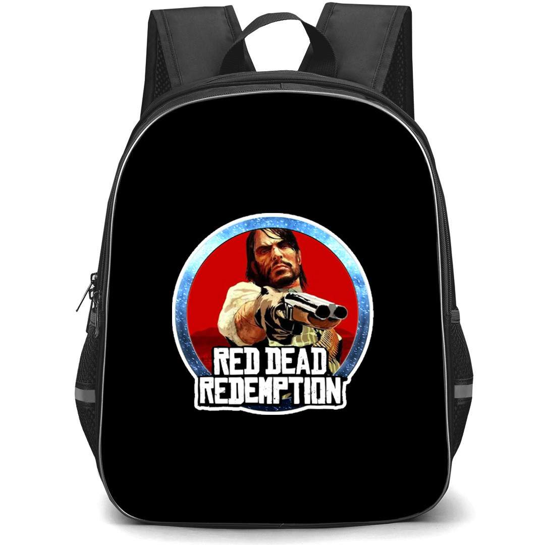 Red Dead Redemption Backpack School Bag StudentPack - Red Dead Redemption Game Sticker