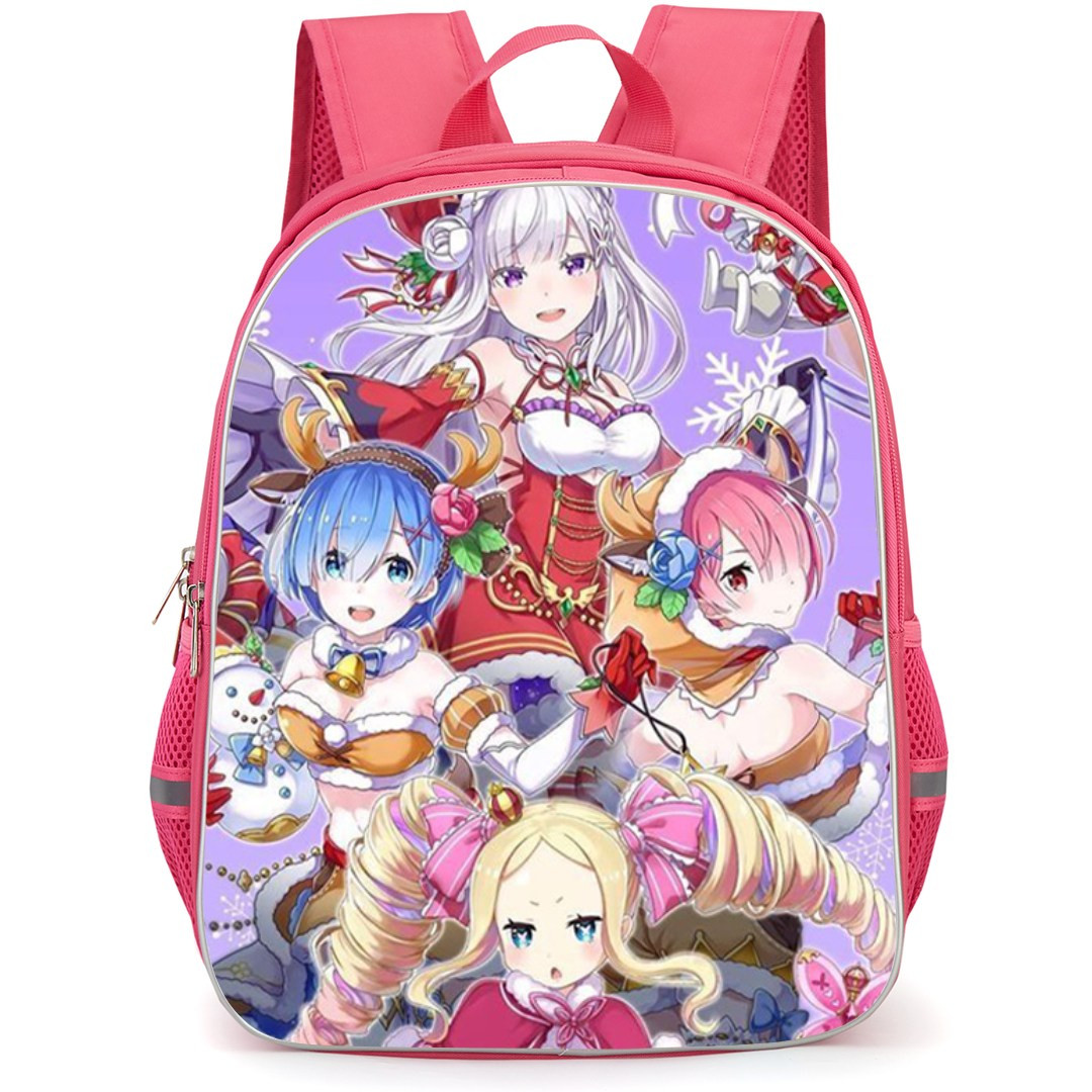 Re Zero - Starting Life in Another World Backpack StudentPack - Re Zero - Starting Life in Another World Christmas Special Poster