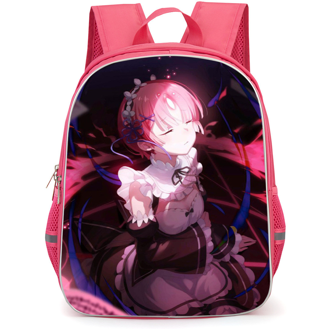 Re Zero - Starting Life in Another World Ram Backpack StudentPack - Ram Sitting Anime Magna Poster