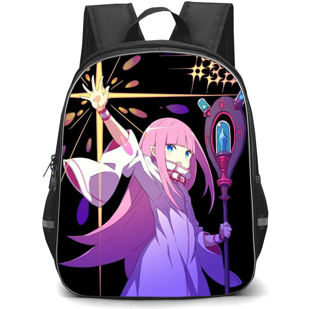 Re Zero - Starting Life in Another World Ryuzu Meyer Backpack StudentPack - Ryuzu Meyer Standing On Black Background