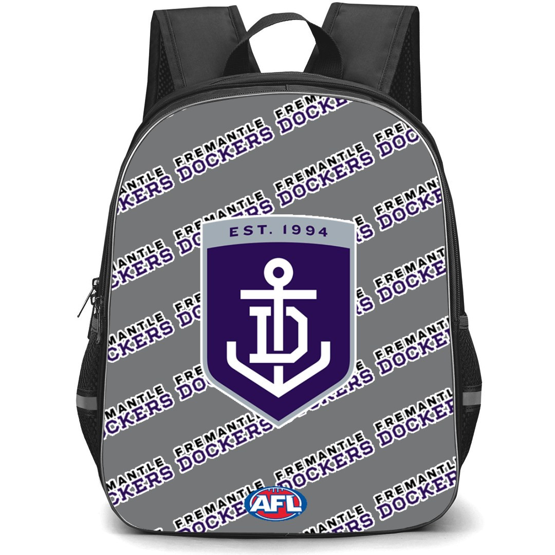 Fremantle Dockers Football Club Backpack StudentPack - Dockers Football Club Medley Monogram Wordmark