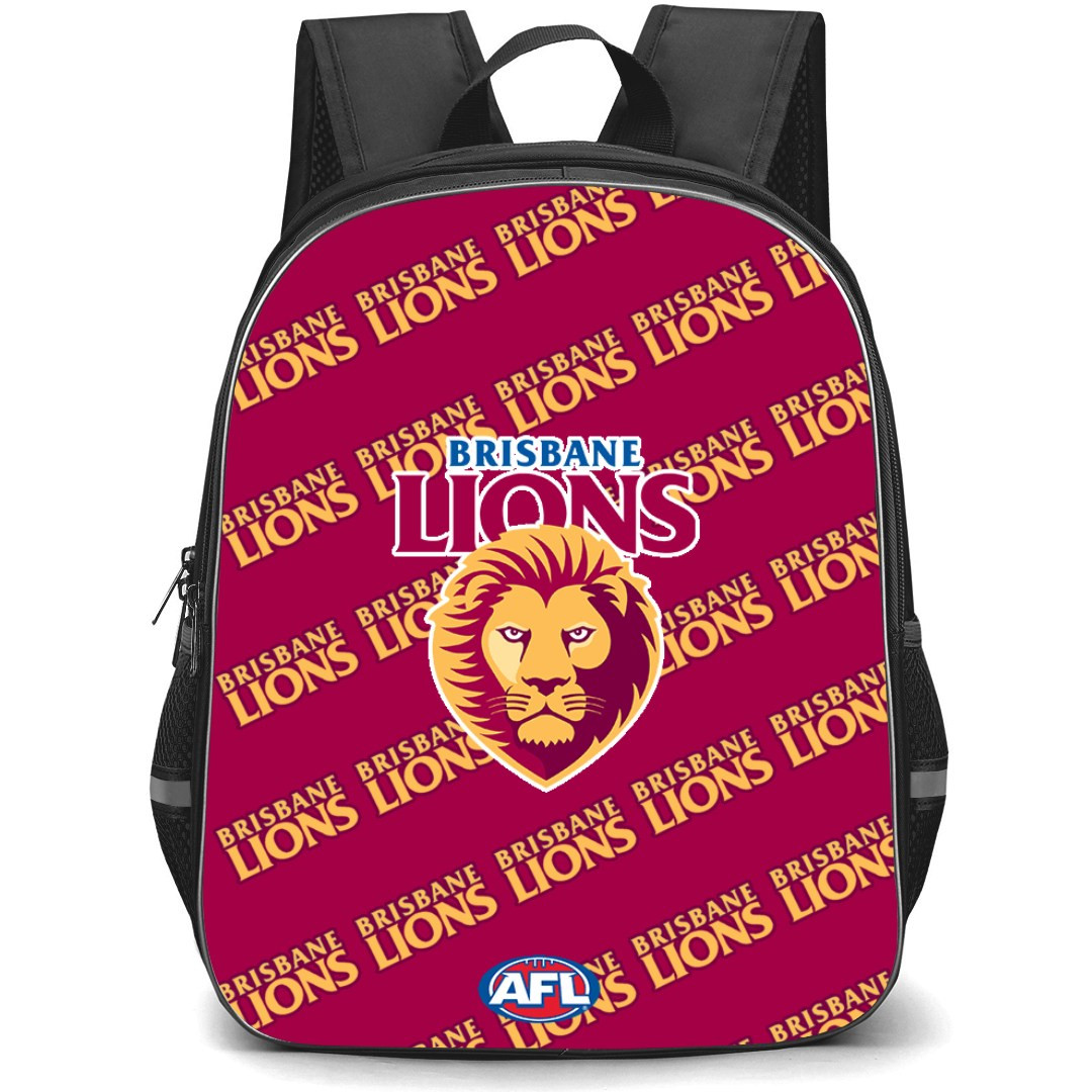 Brisbane Lions Football Club Backpack StudentPack - Brisbane Football Club Medley Monogram Wordmark