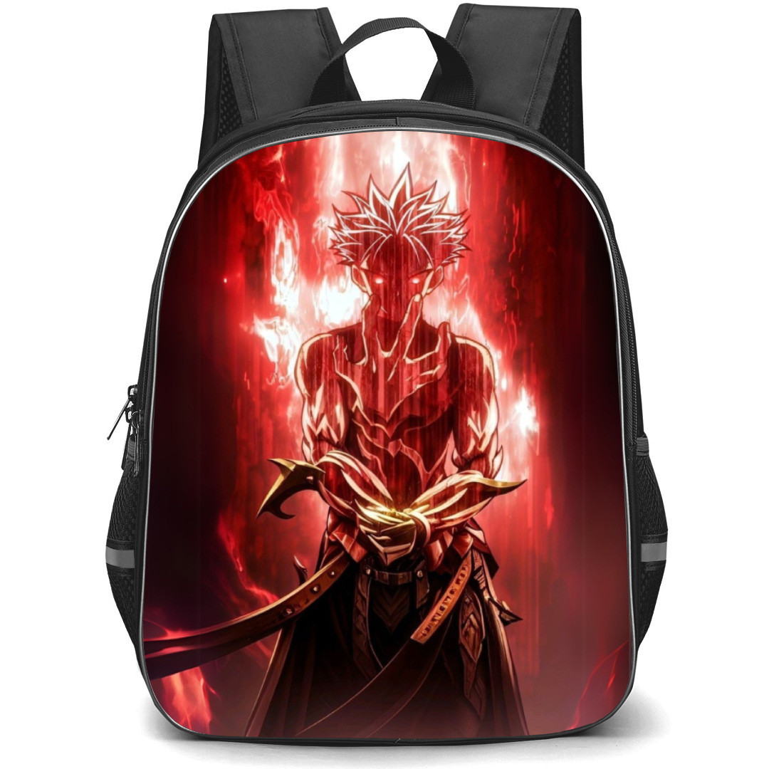 Ragna Crimson Ragna Backpack StudentPack - Ragna Red Sillhouete