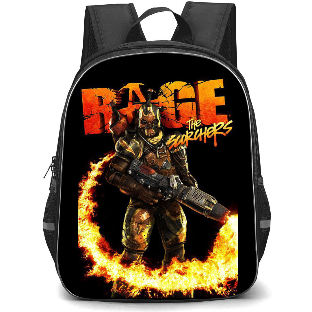 Rage Backpack School Bag StudentPack - Rage The Scorchers Game Poster