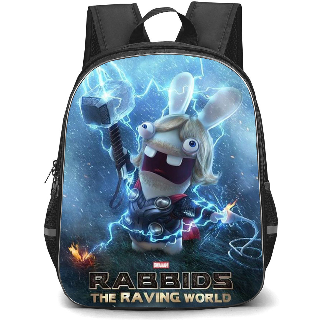 Rayman Raving Rabbids Backpack StudentPack - Rayman Raving Rabbids Dive Into Space Poster