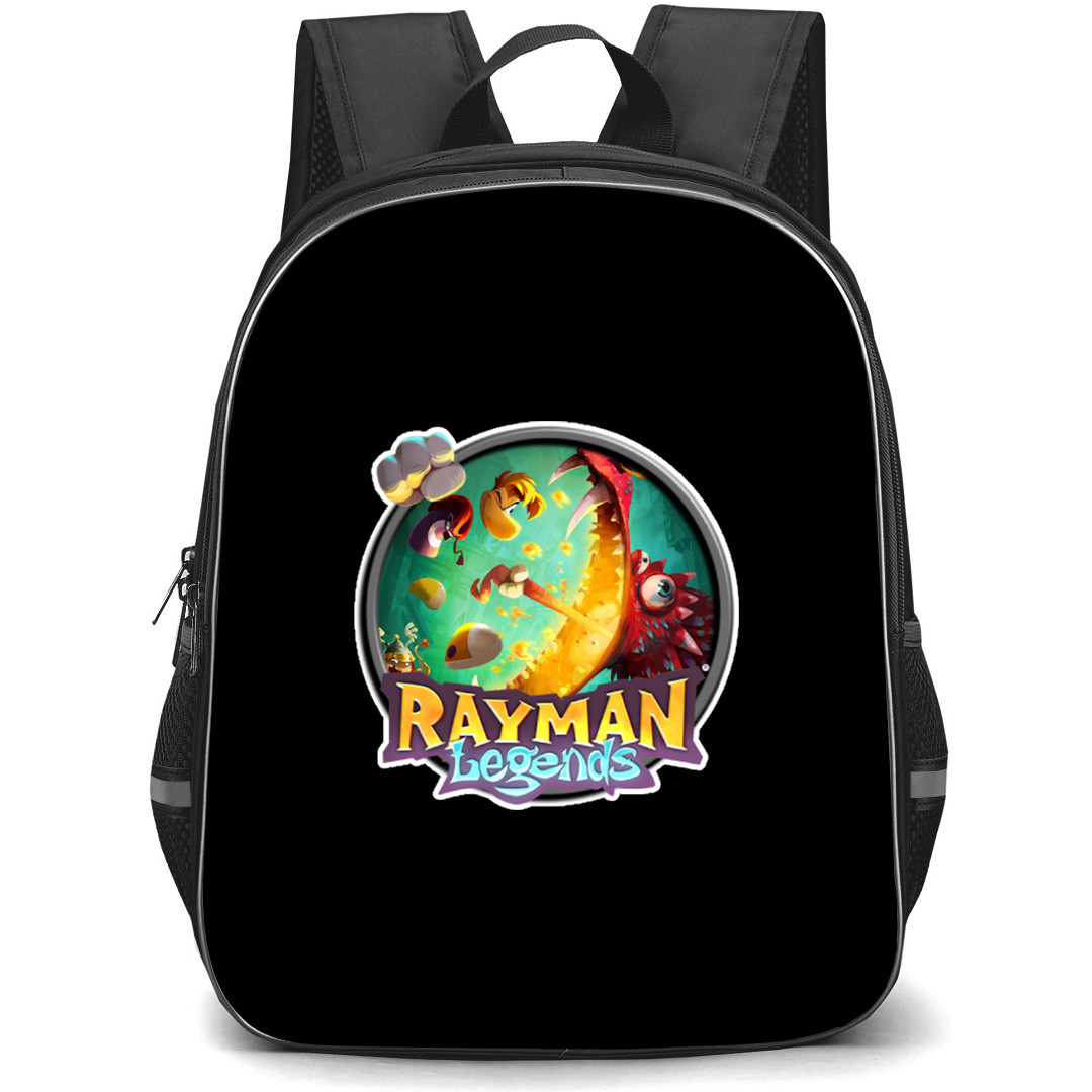 Rayman Backpack School Bag StudentPack - Rayman Legends Game Sticker