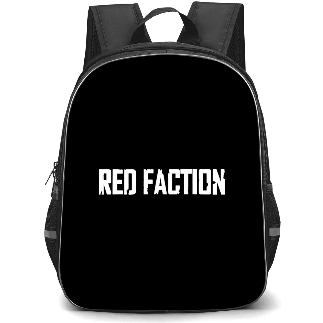 Red Faction Backpack School Bag StudentPack - Red Faction Game Logo Sticker