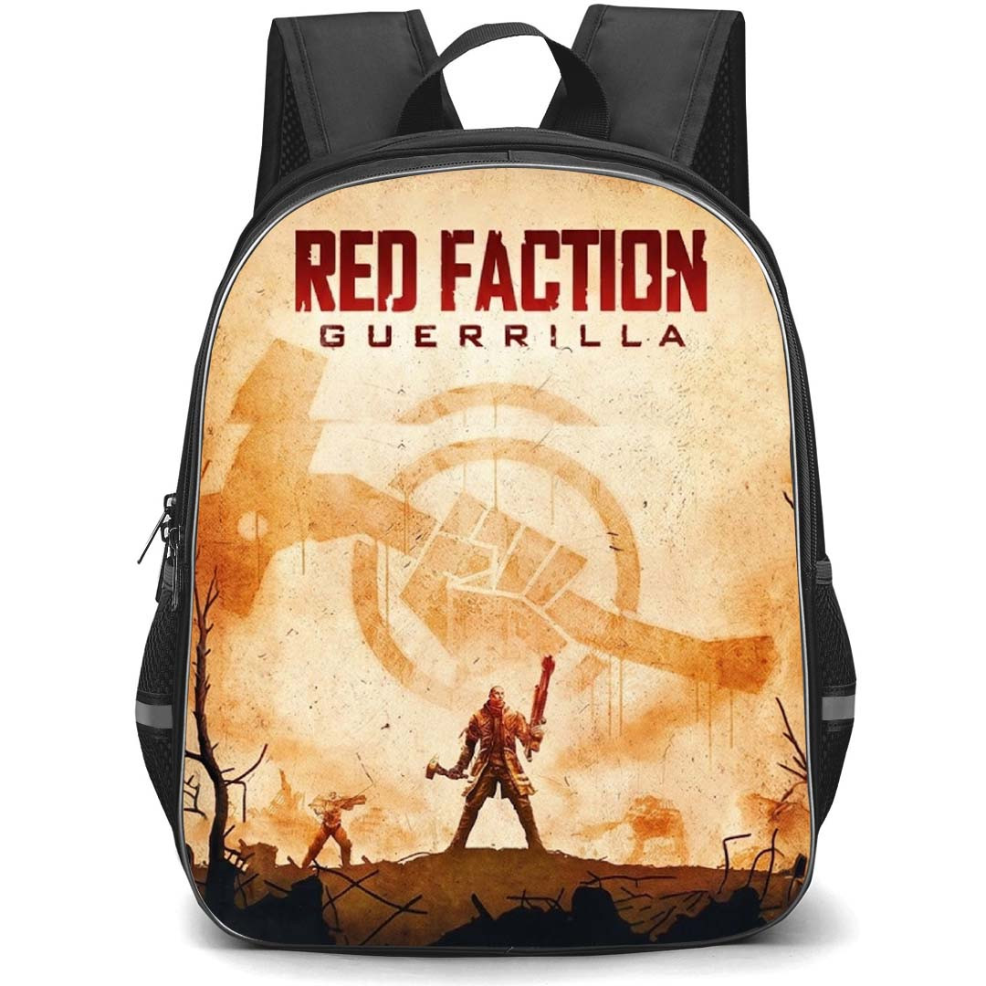 Red Faction Backpack School Bag StudentPack - Red Faction Guerilla Game Cover Art