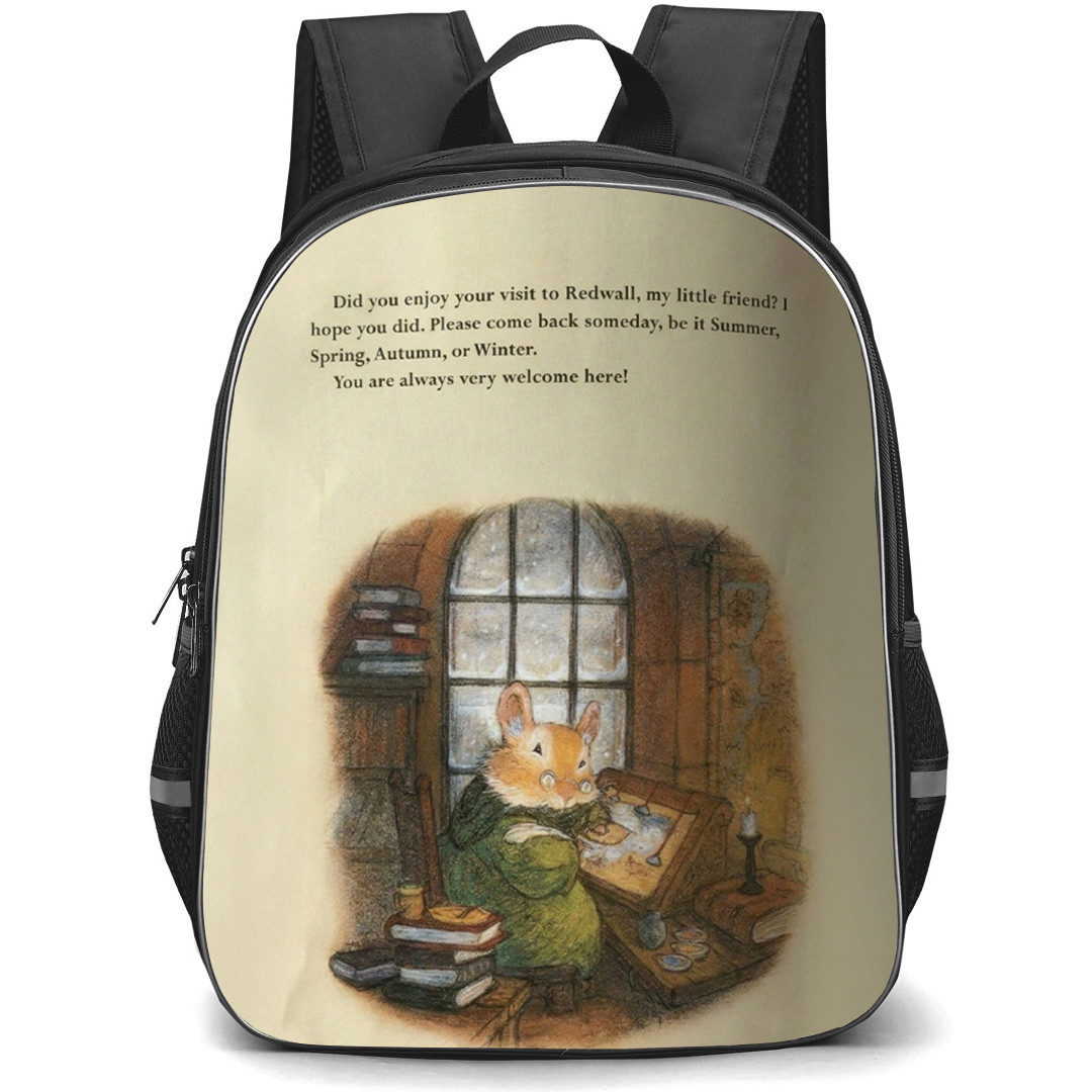 Redwall Backpack School Bag StudentPack - Redwall Winters Tale Final Page Poster