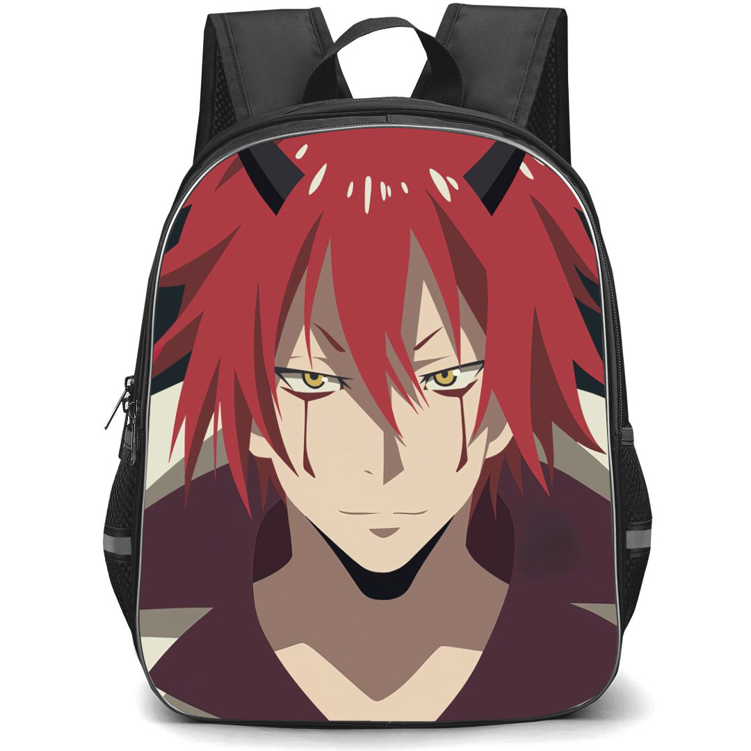 That Time I Got Reincarnated As A Slime Benimaru Backpack StudentPack - Benimaru Head Portrait Pop Art