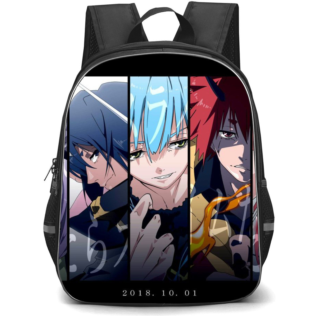 That Time I Got Reincarnated As A Slime Backpack StudentPack - Characters Head Portraits Landscape