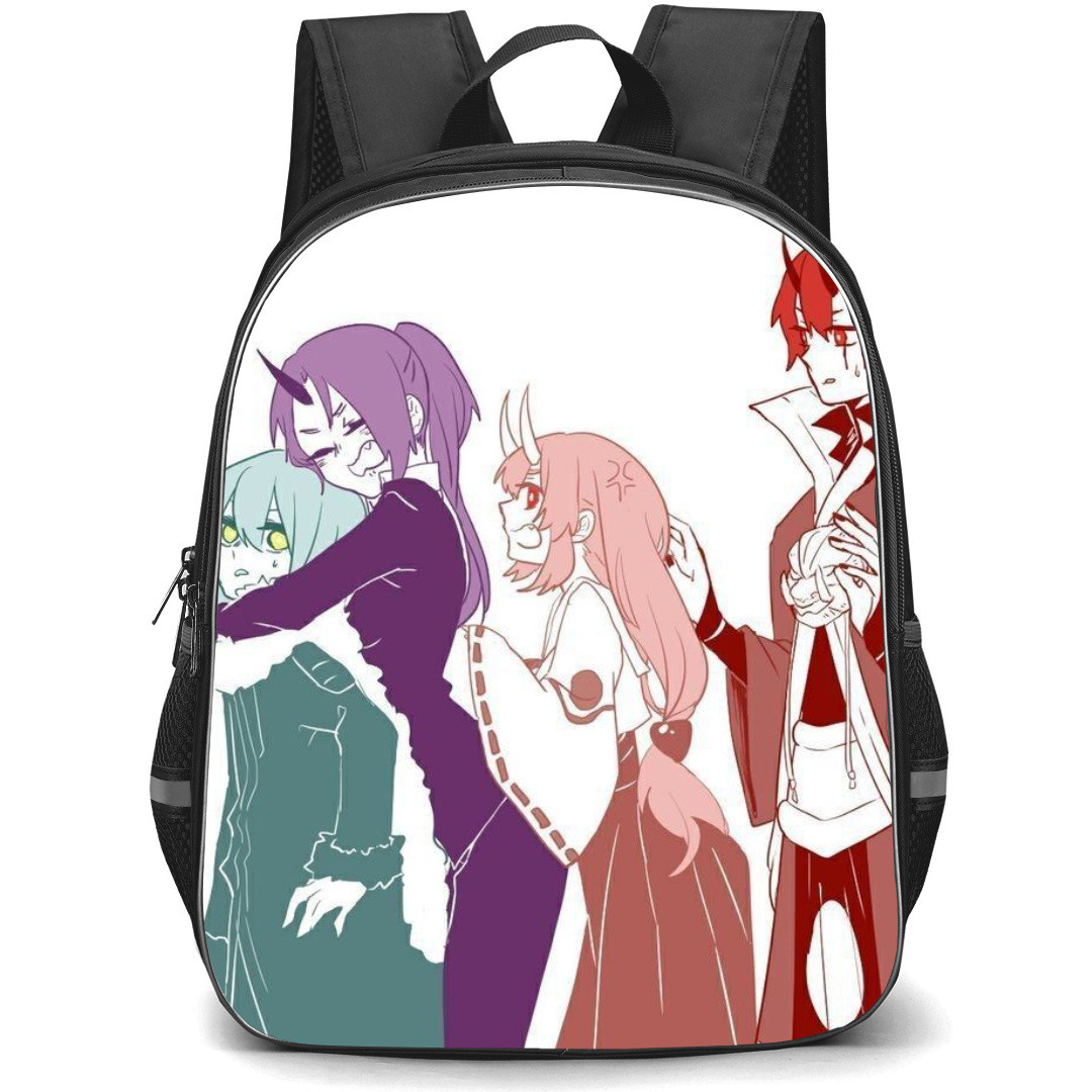 That Time I Got Reincarnated As A Slime Backpack StudentPack - Characters Monochrome Colors