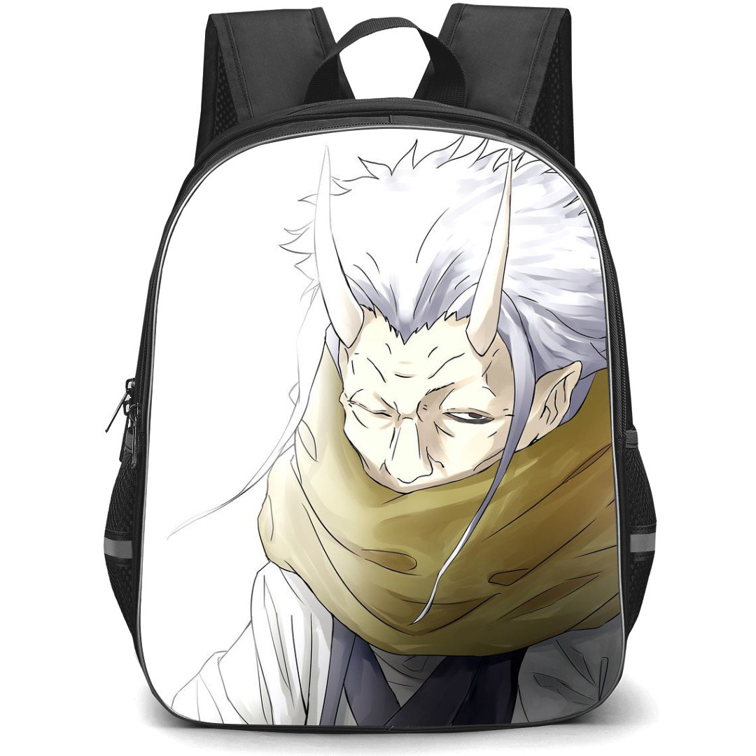 That Time I Got Reincarnated As A Slime Hakurou Backpack StudentPack - Hakurou Right Eye Closed White Background