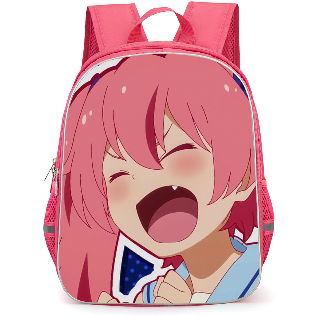 That Time I Got Reincarnated As A Slime Milim Nava Backpack StudentPack - Milim Nava Shouting with Blush Cartoon Art