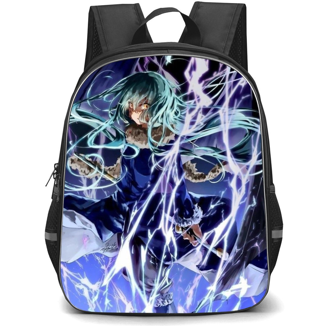That Time I Got Reincarnated As A Slime Rimuru Tempest Backpack StudentPack - Rimuru Tempest Electricity Aura