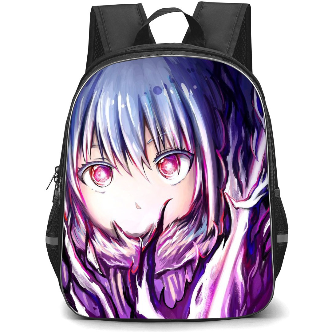 That Time I Got Reincarnated As A Slime Rimuru Tempest Backpack StudentPack - Rimuru Tempest Purple Oil Pastel Illustration