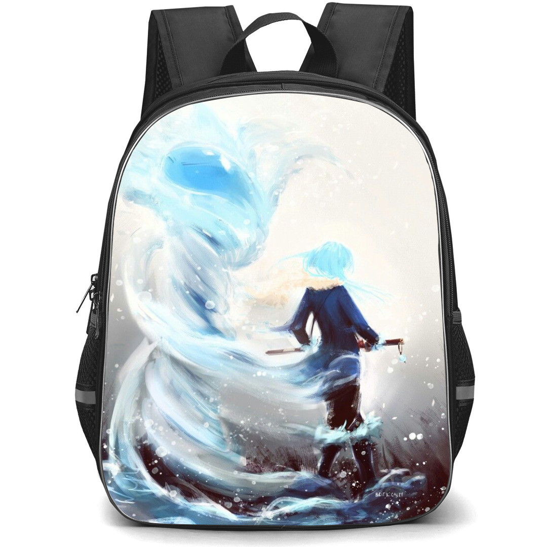 That Time I Got Reincarnated As A Slime Rimuru Tempest Backpack StudentPack - Rimuru Tempest Whirlwind Slime Oil Painting Art