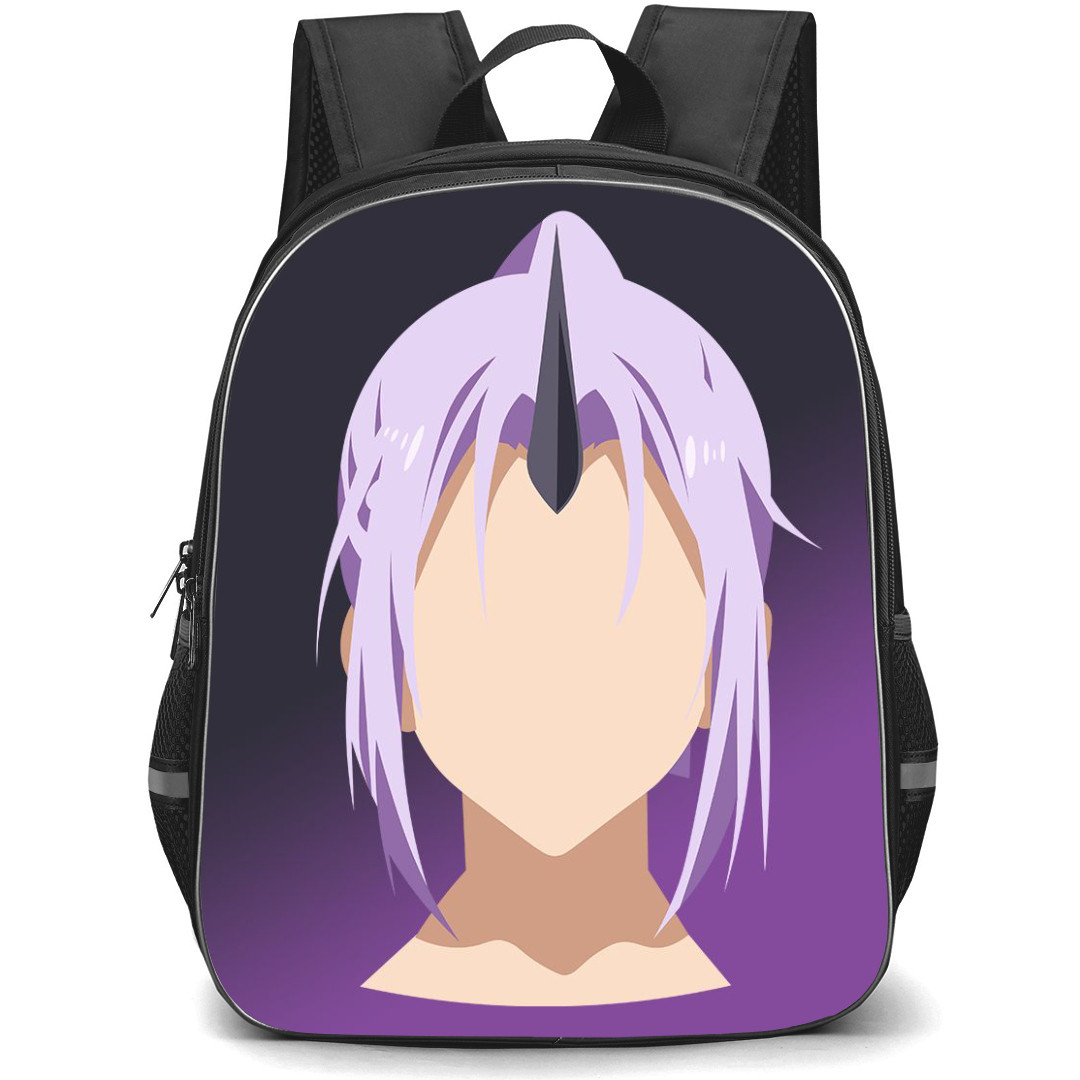That Time I Got Reincarnated As A Slime Shion Backpack StudentPack - Shion Purple Minimalist Art