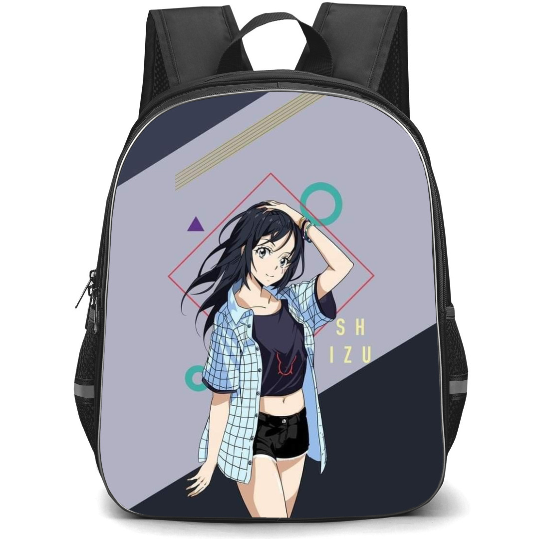 That Time I Got Reincarnated As A Slime Shizue Izawa Backpack StudentPack - Shizue Izawa Casual Wear Grey Background