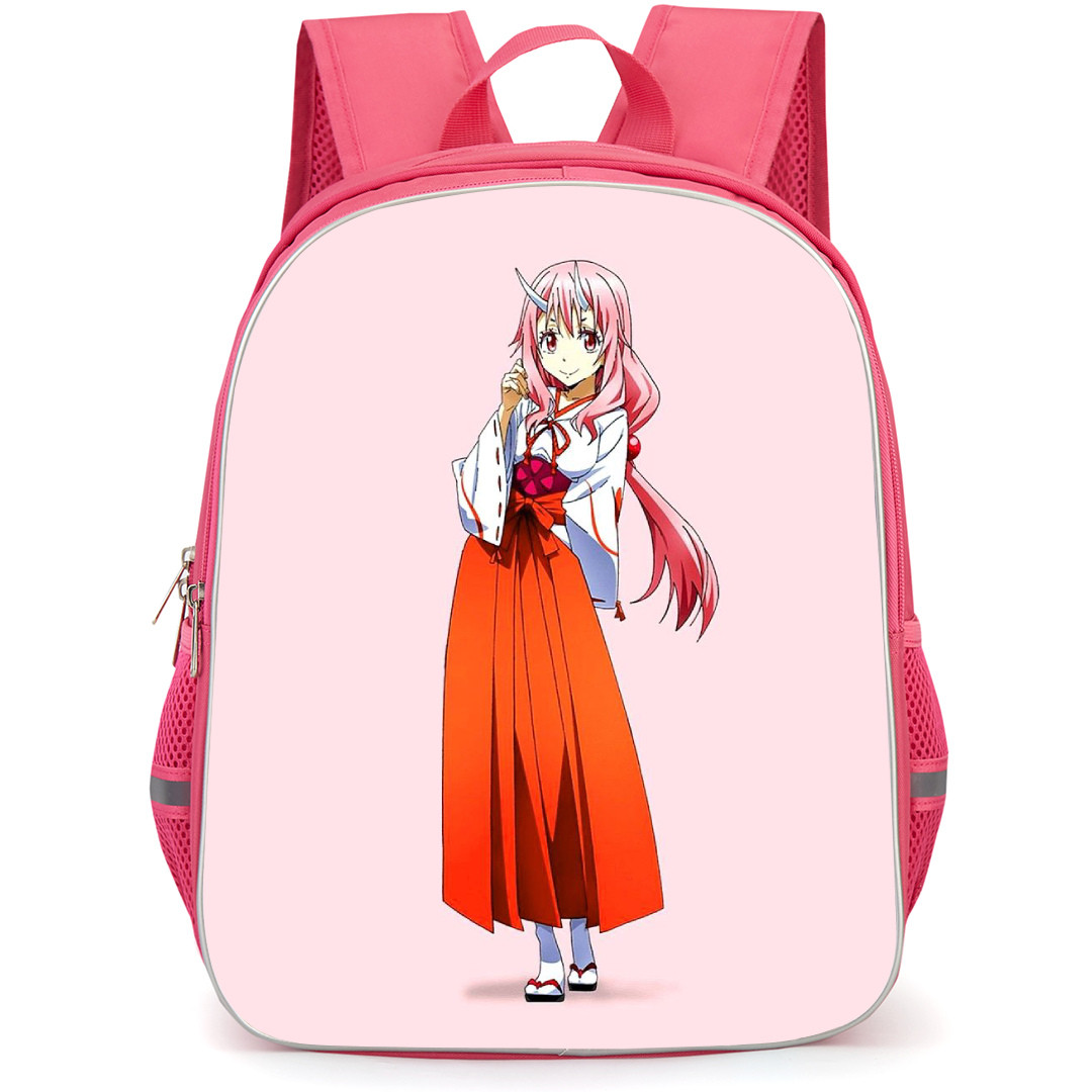 That Time I Got Reincarnated As A Slime Shuna Bikini For iPhone And Samsung Galaxy Devices - Shuna Kimono Standing Pink Background